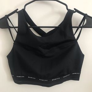 Oakley Black Sports Bra M Medium